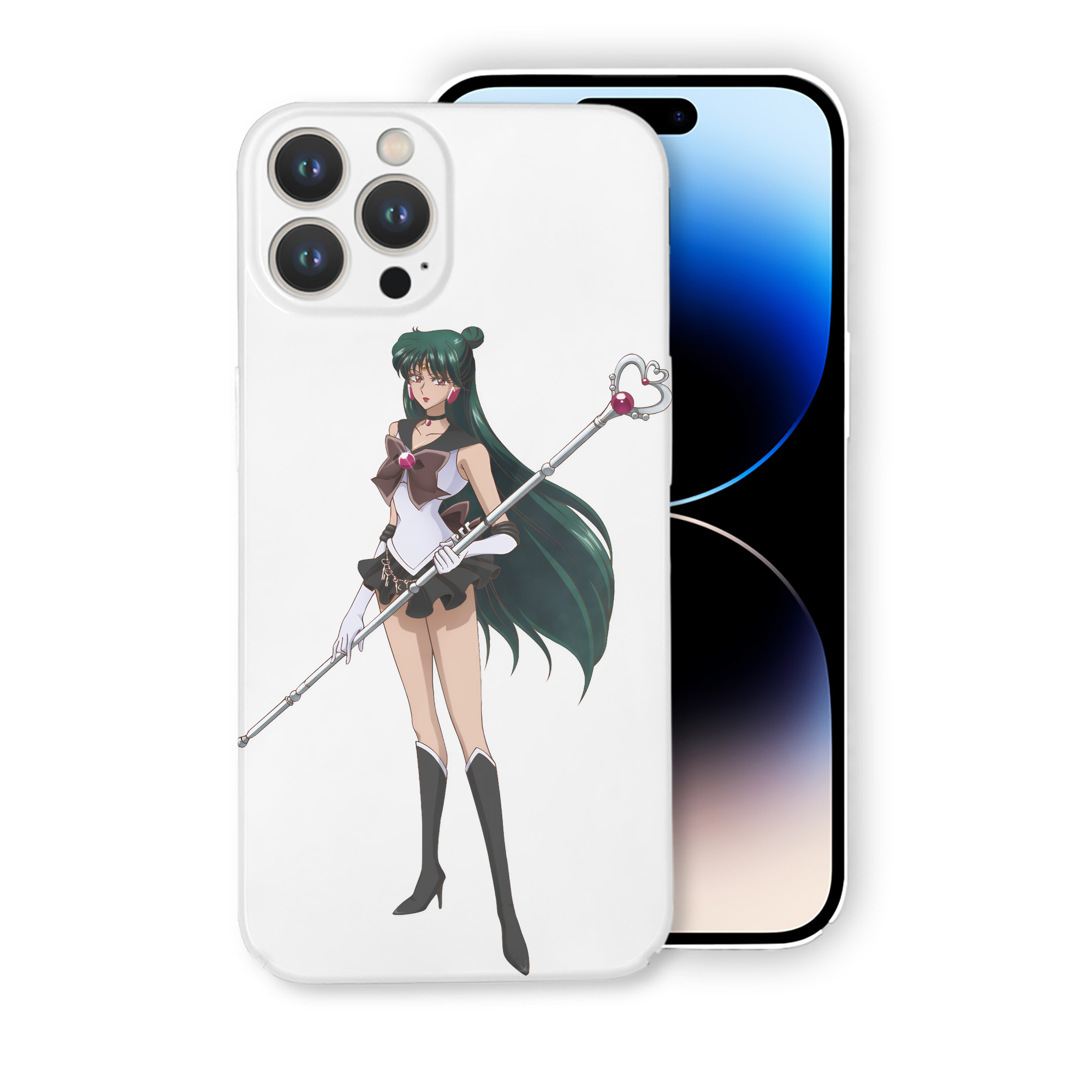 （画像用） 美少女戦士セーラームーン 冥王せつな Sailor Moon Meiou Setsuna 【iPhone 14シリーズ対応】ハードケース